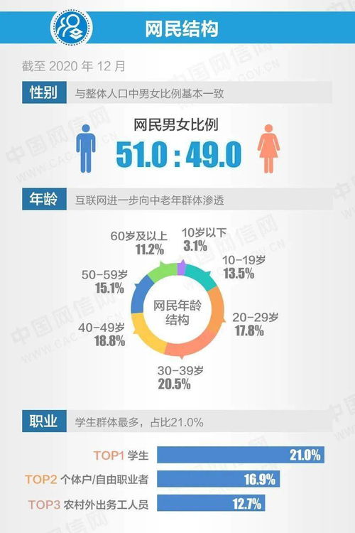 一圖讀懂第47次 中國互聯網絡發展狀況統計報告