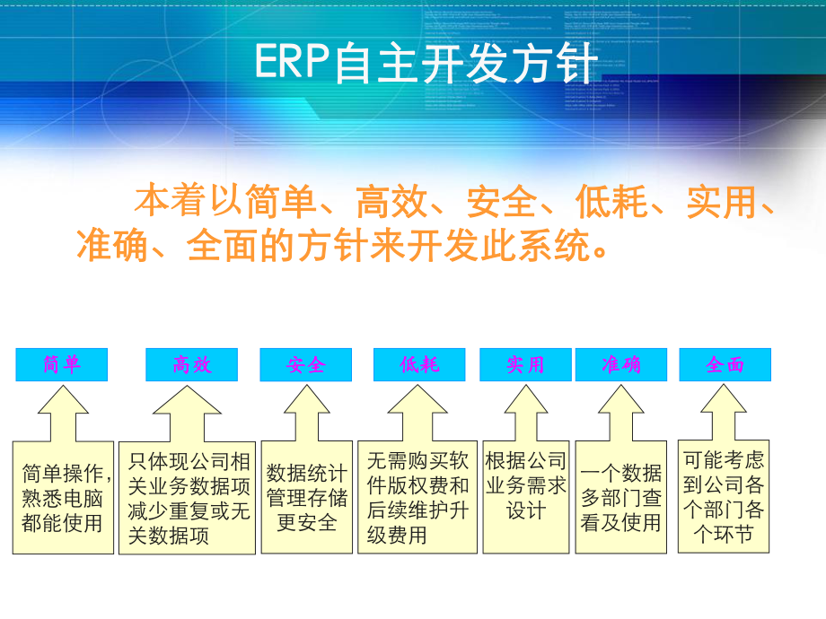 ERP系統(tǒng)自主開發(fā)方案
